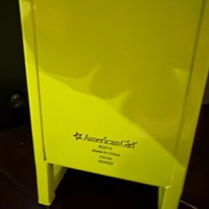 American Girl Bright Yellow Doll Chair